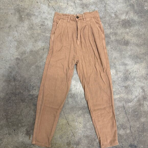 Free People Faded love pull on linen blend pants - Picture 4 of 9